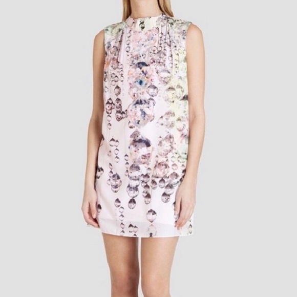 Ted Baker Tilford Crystal Droplet Drape Dress (2) - Picture 2 of 16